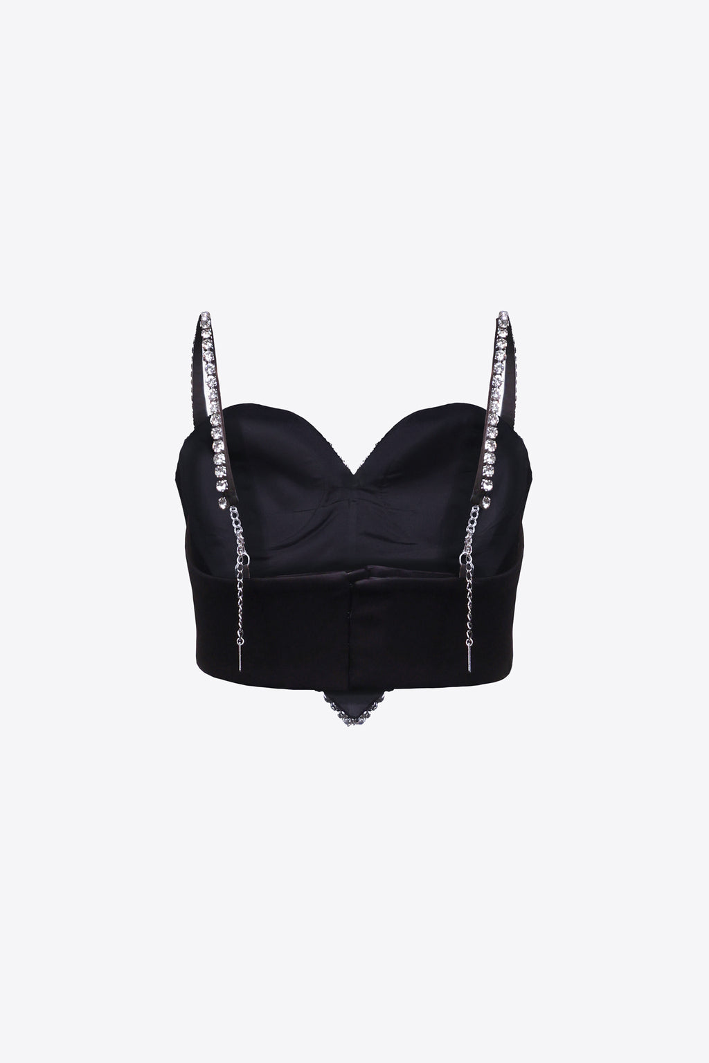 Crystal Trim Heart Top