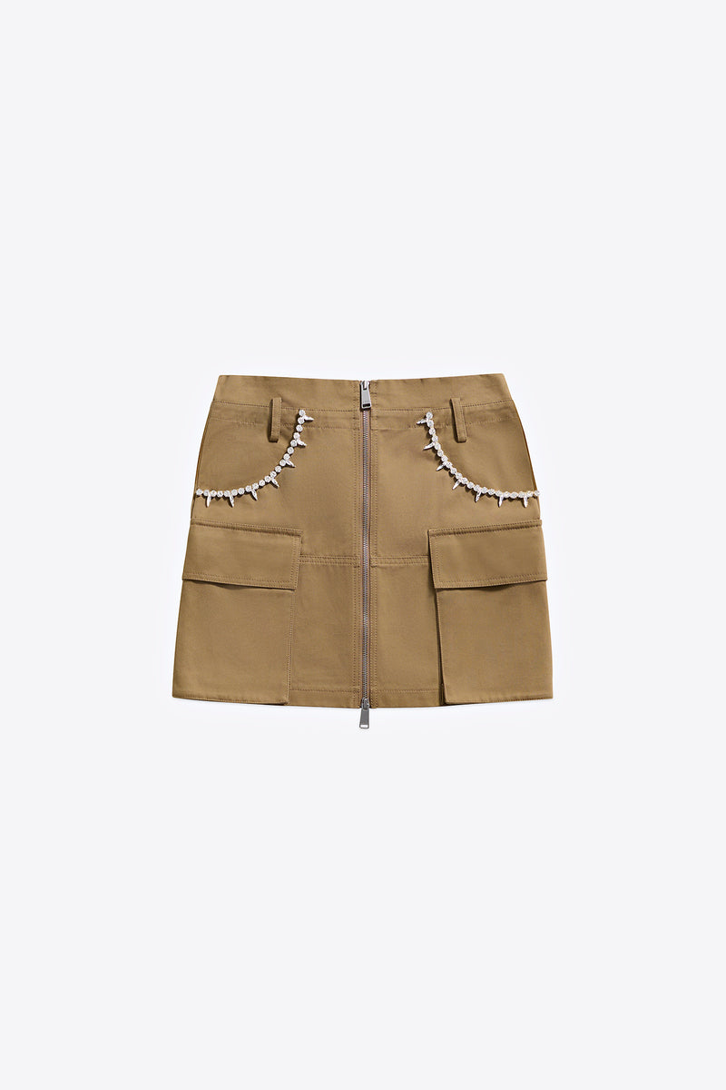 スカート Flared Cargo Mini Skirt Cute And Trendy Cargo Mini Skirt | Windsor