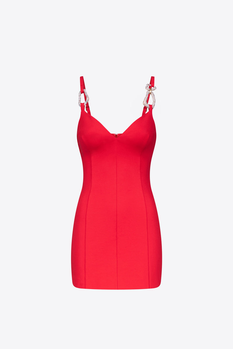 Crystal Link Mini Dress – AREA