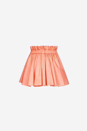 Ruffle Flower Mini Skirt