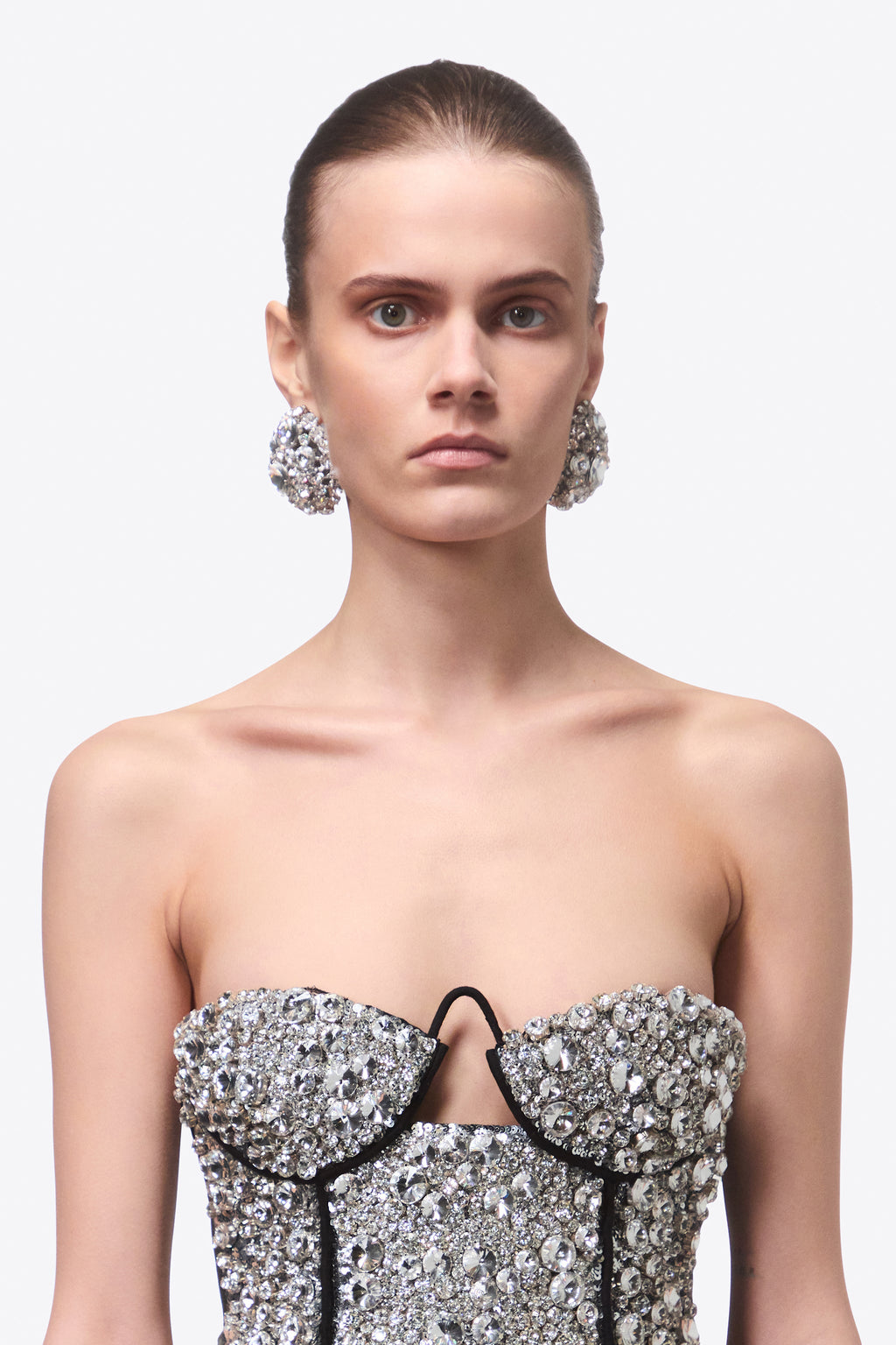 Crystal Cluster Earrings