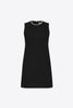 Crystal Heart Back Dress