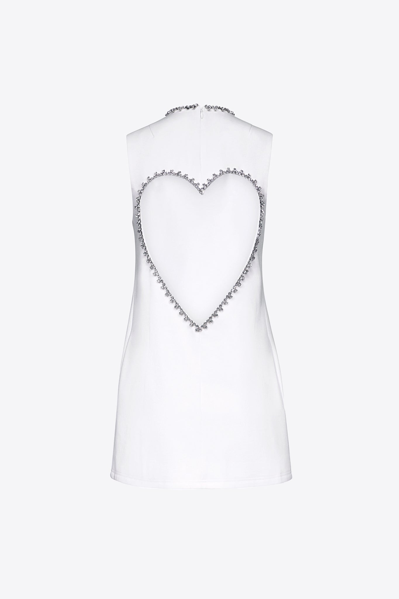 Crystal Heart Back Dress AREA Crystal Heart Back Dress AREA