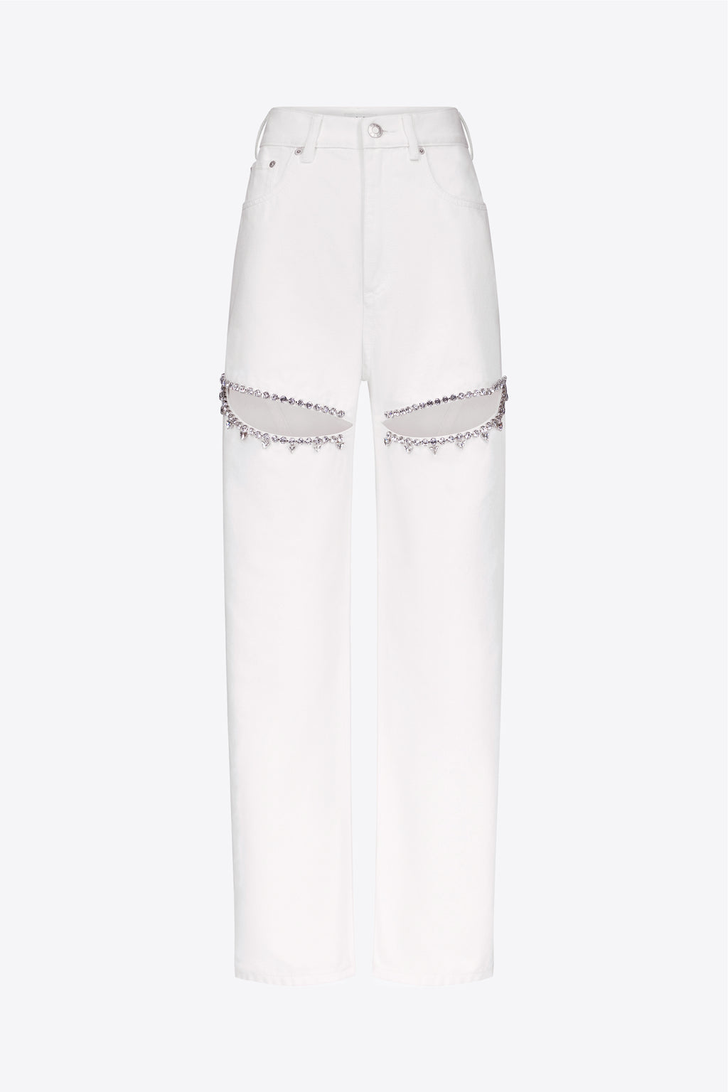 Crystal Slit Jean