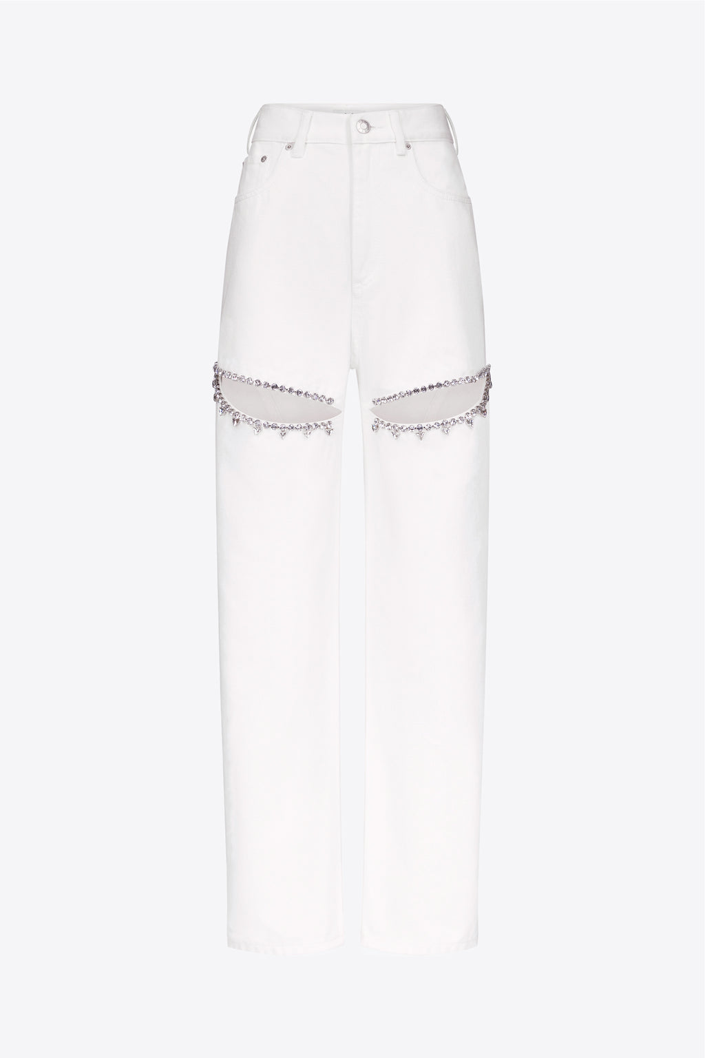 Crystal Slit Jean