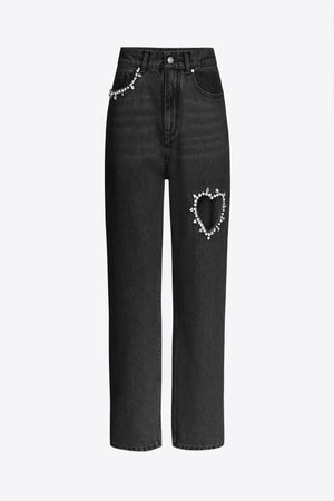 Crystal Heart Jean