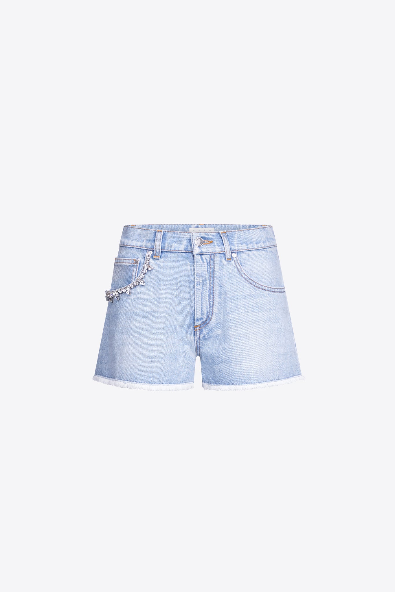 Crystal Pocket Jean Short