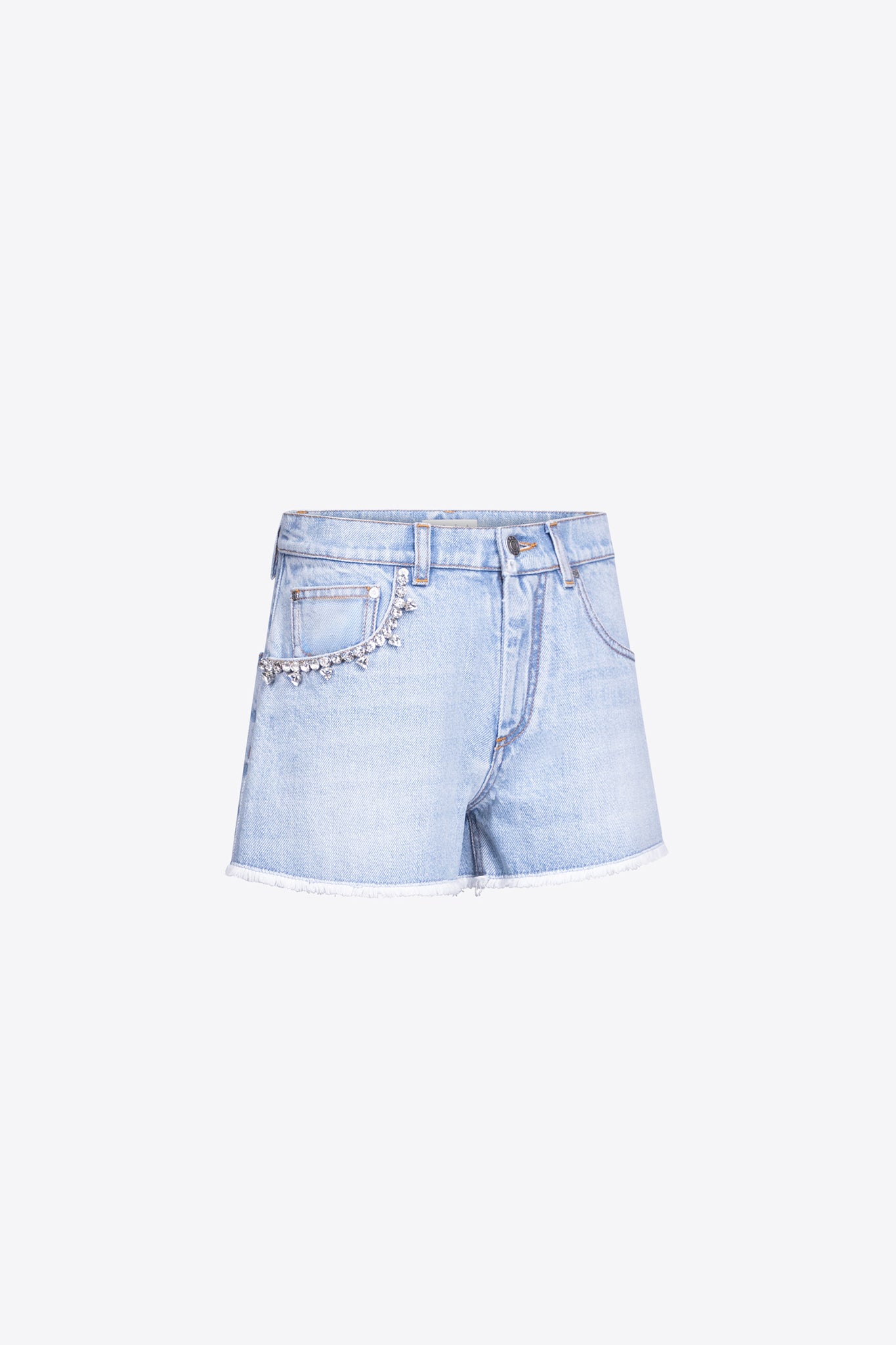 Crystal Pocket Jean Short