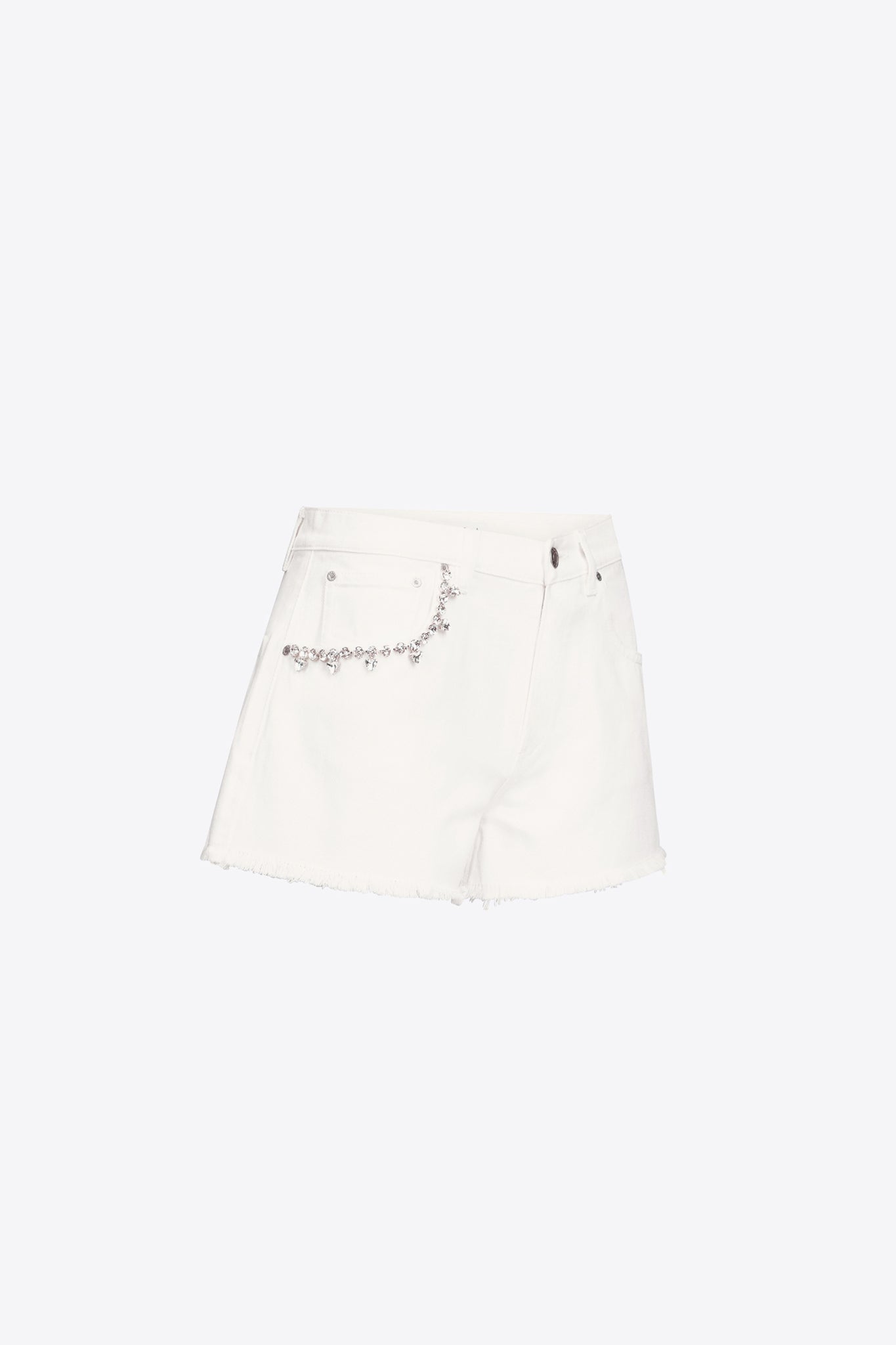 Crystal Pocket Jean Short