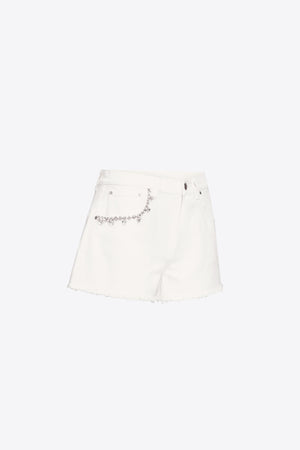 Crystal Pocket Jean Short