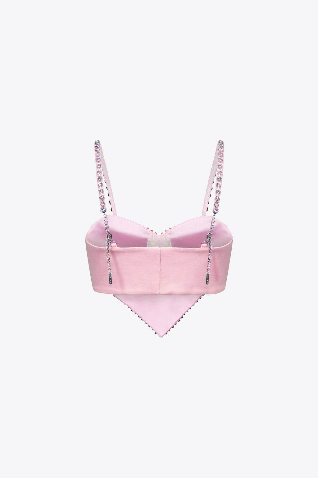 Crystal Trim Heart Top