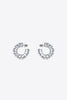 Small Crystal Hoops