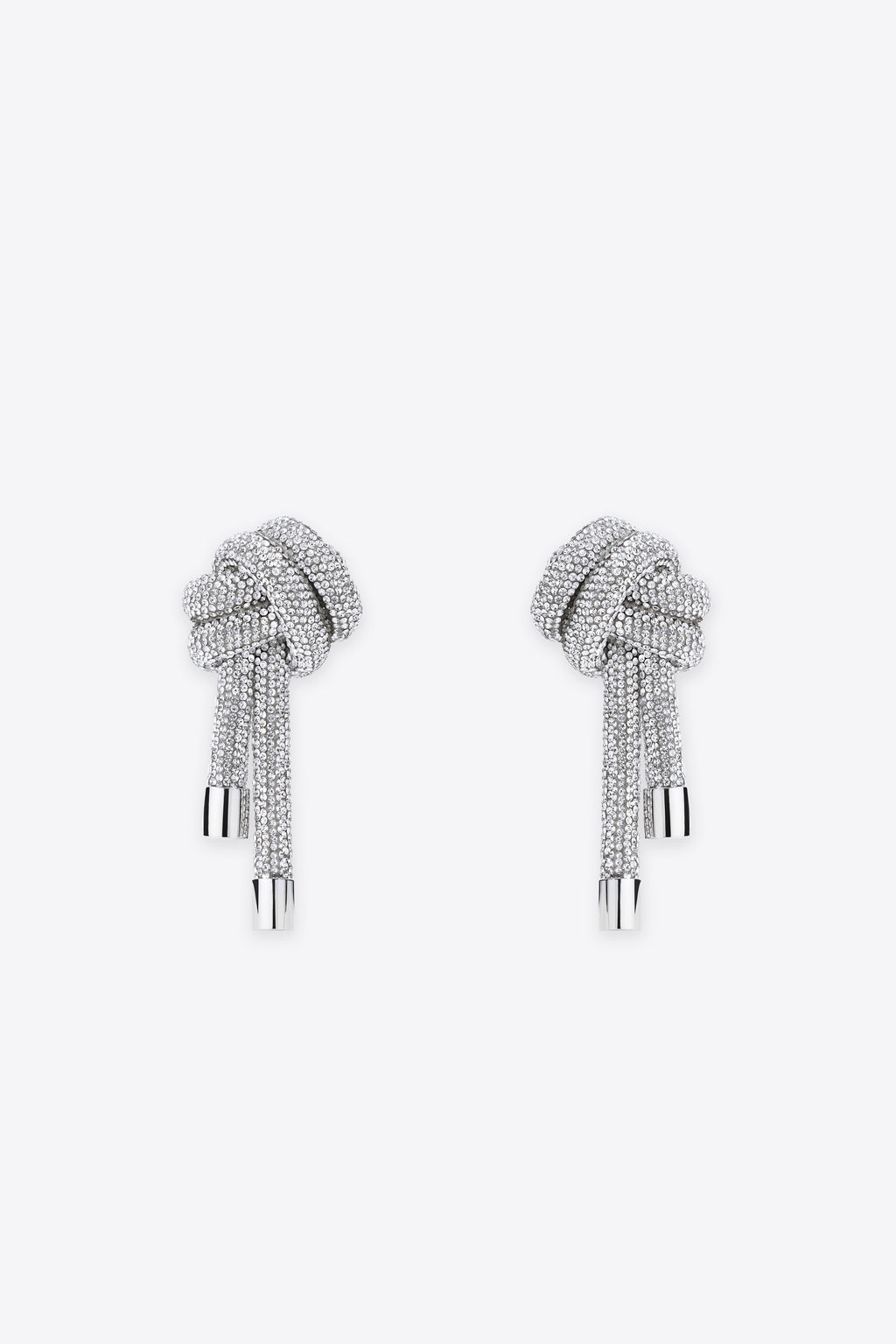 Crystal Knot Earrings