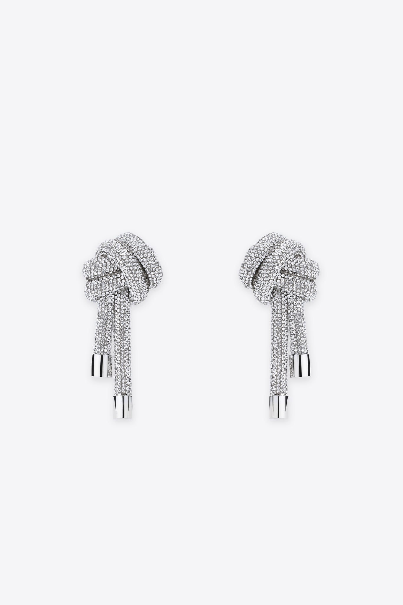 Crystal Knot Earrings