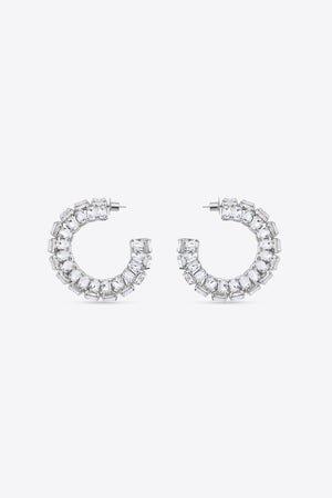 Crystal Hoops