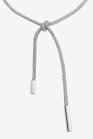 Crystal Knot Necklace