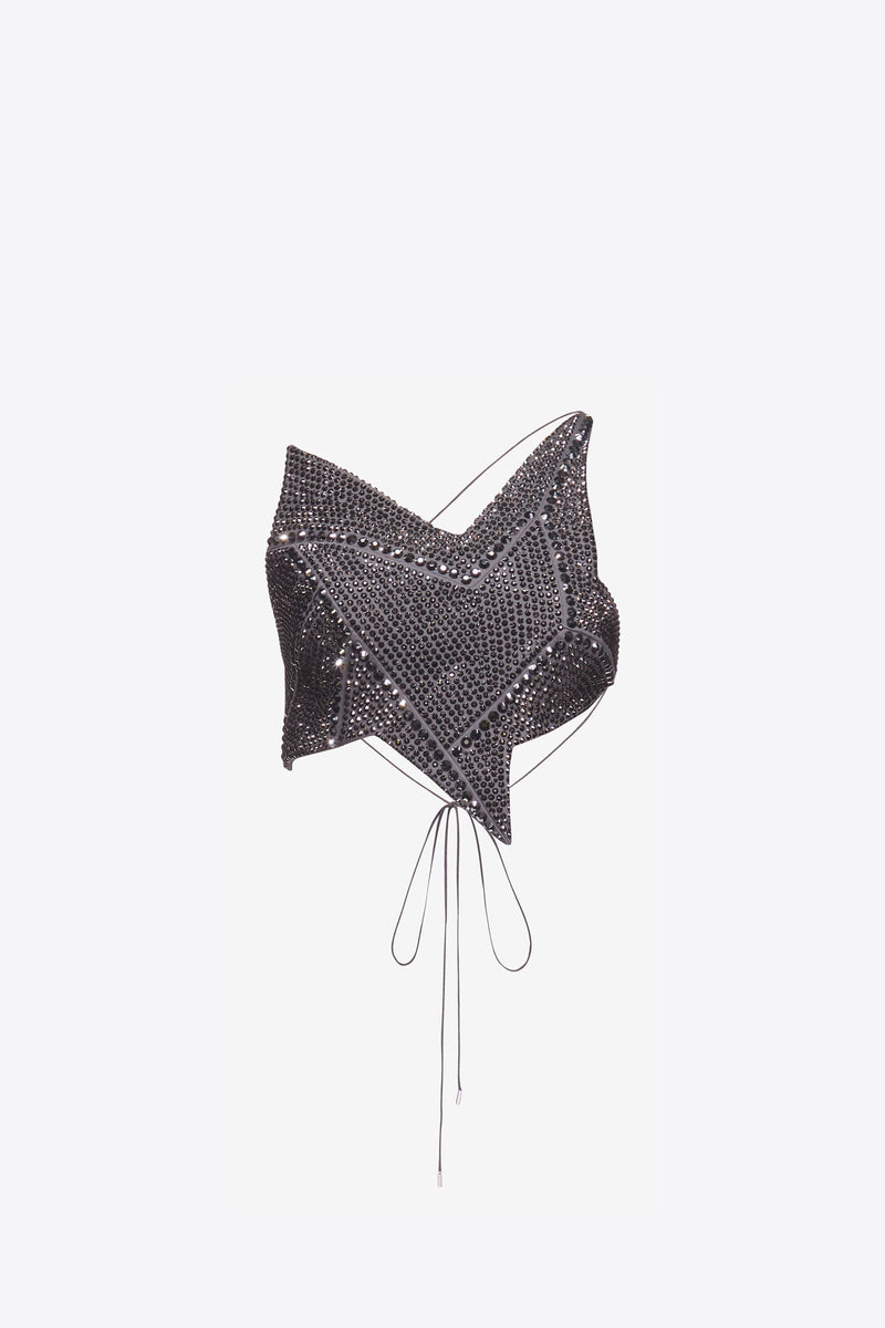 Crystal Embellished Star Top – AREA