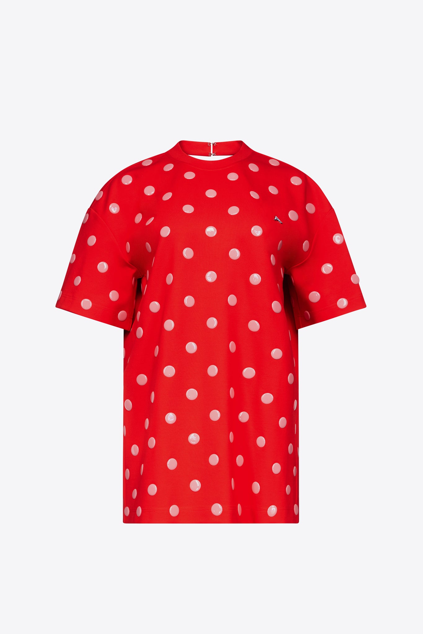 Polka Dot T-Shirt Dress