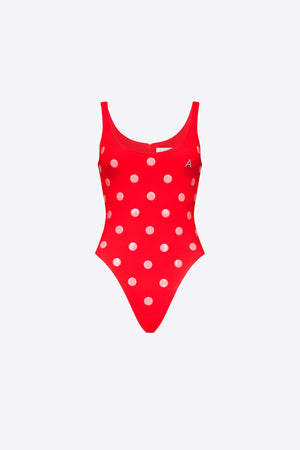 Satin Polka Dot Bodysuits for Women for sale