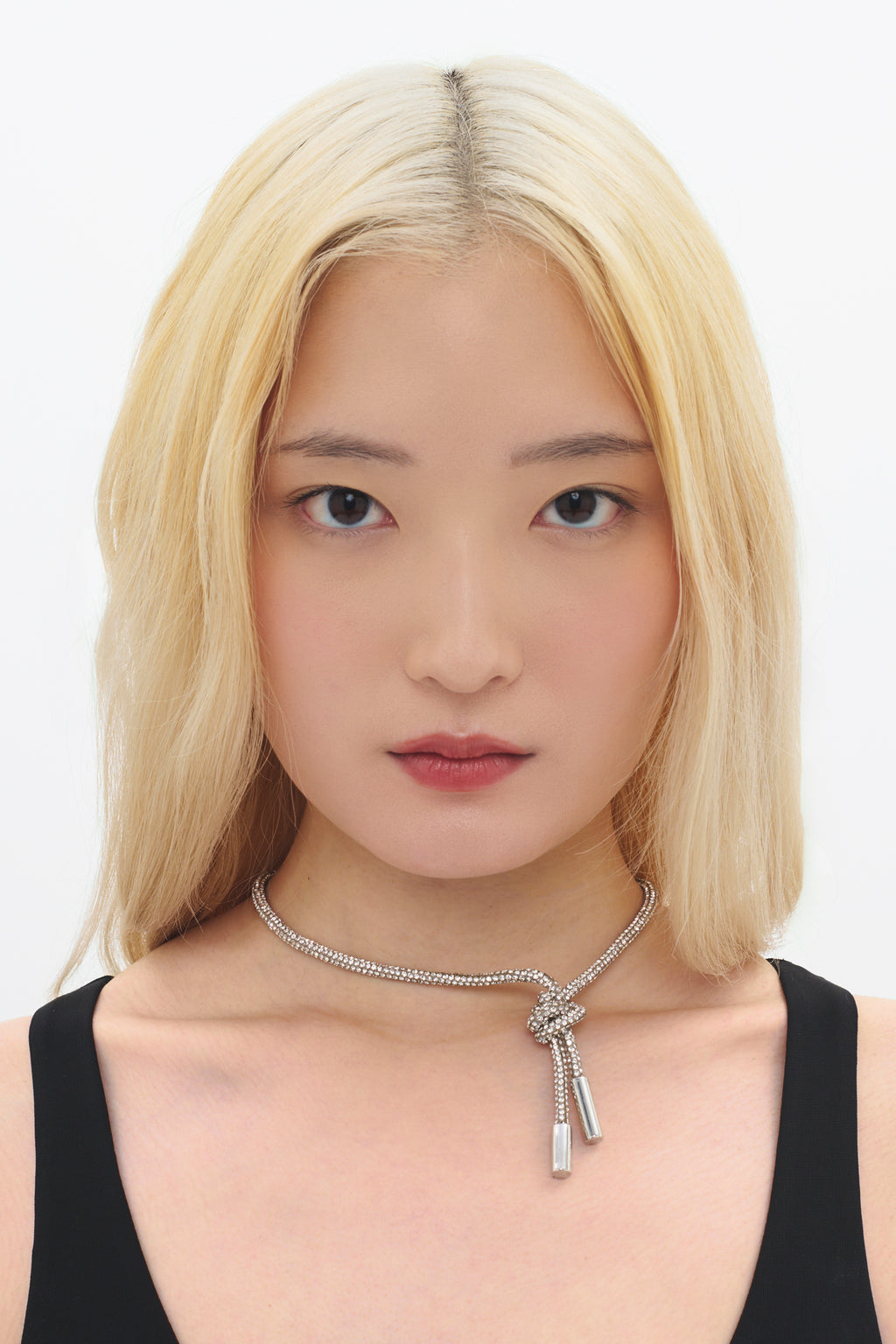 Crystal Knot Necklace