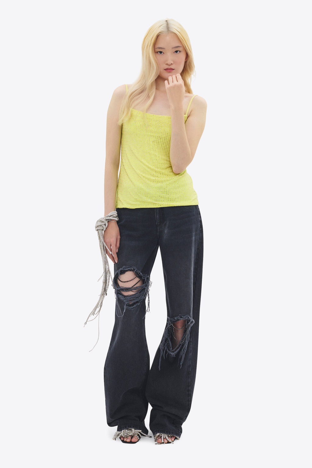 Crystal Hotfix Cami Top