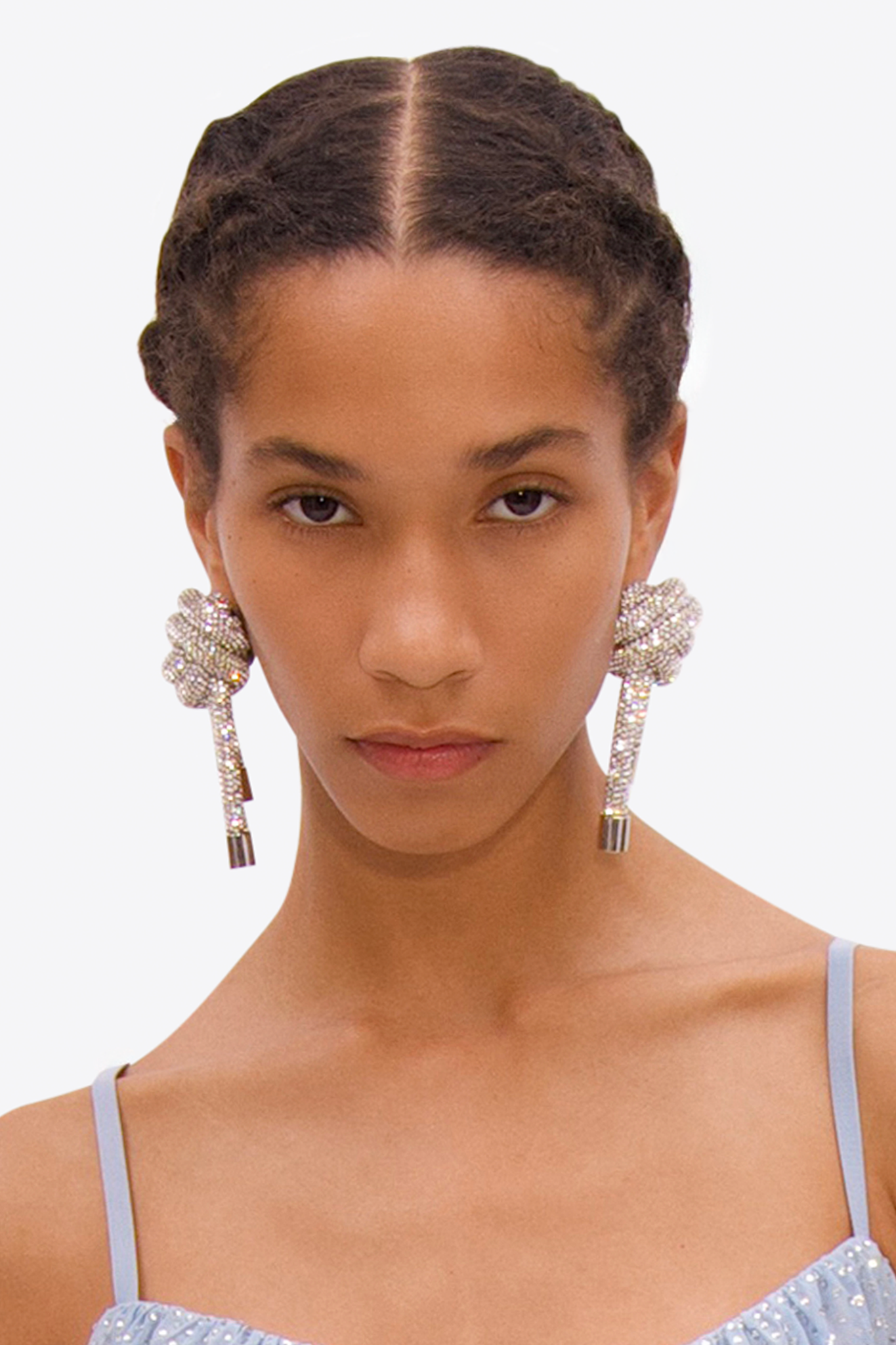Crystal Knot Earrings