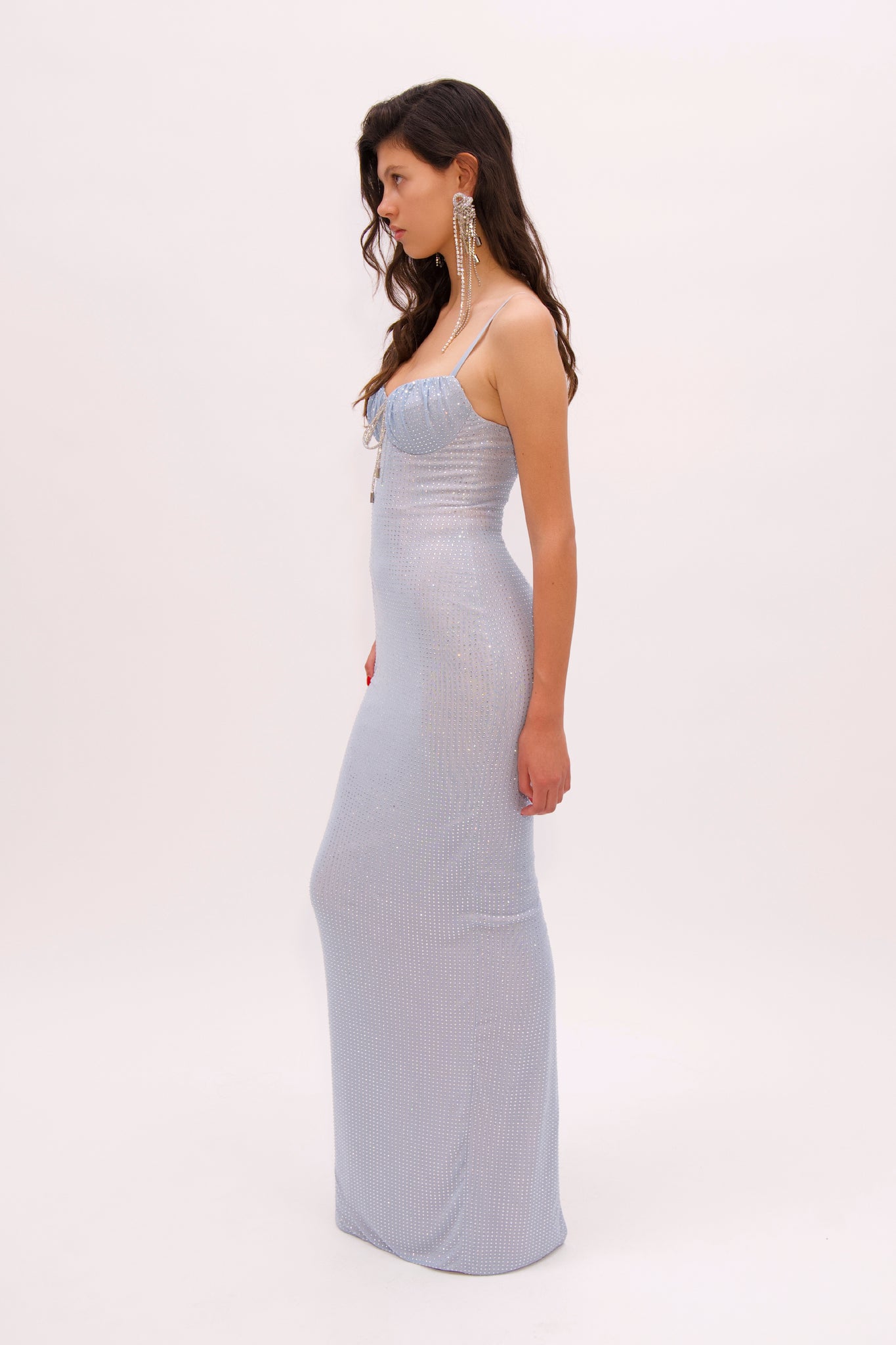 Crystal Hotfix Gown