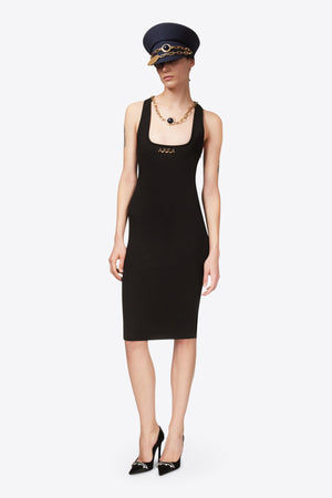 'AREA' Nameplate Tank Midi Dress