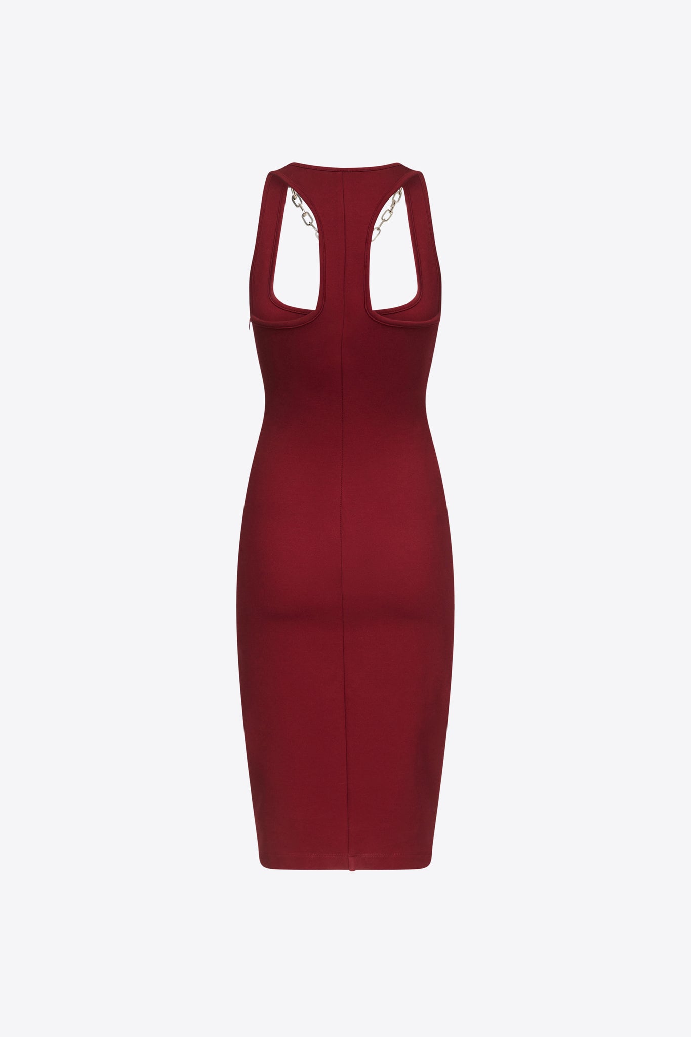 'AREA' Nameplate Tank Midi Dress