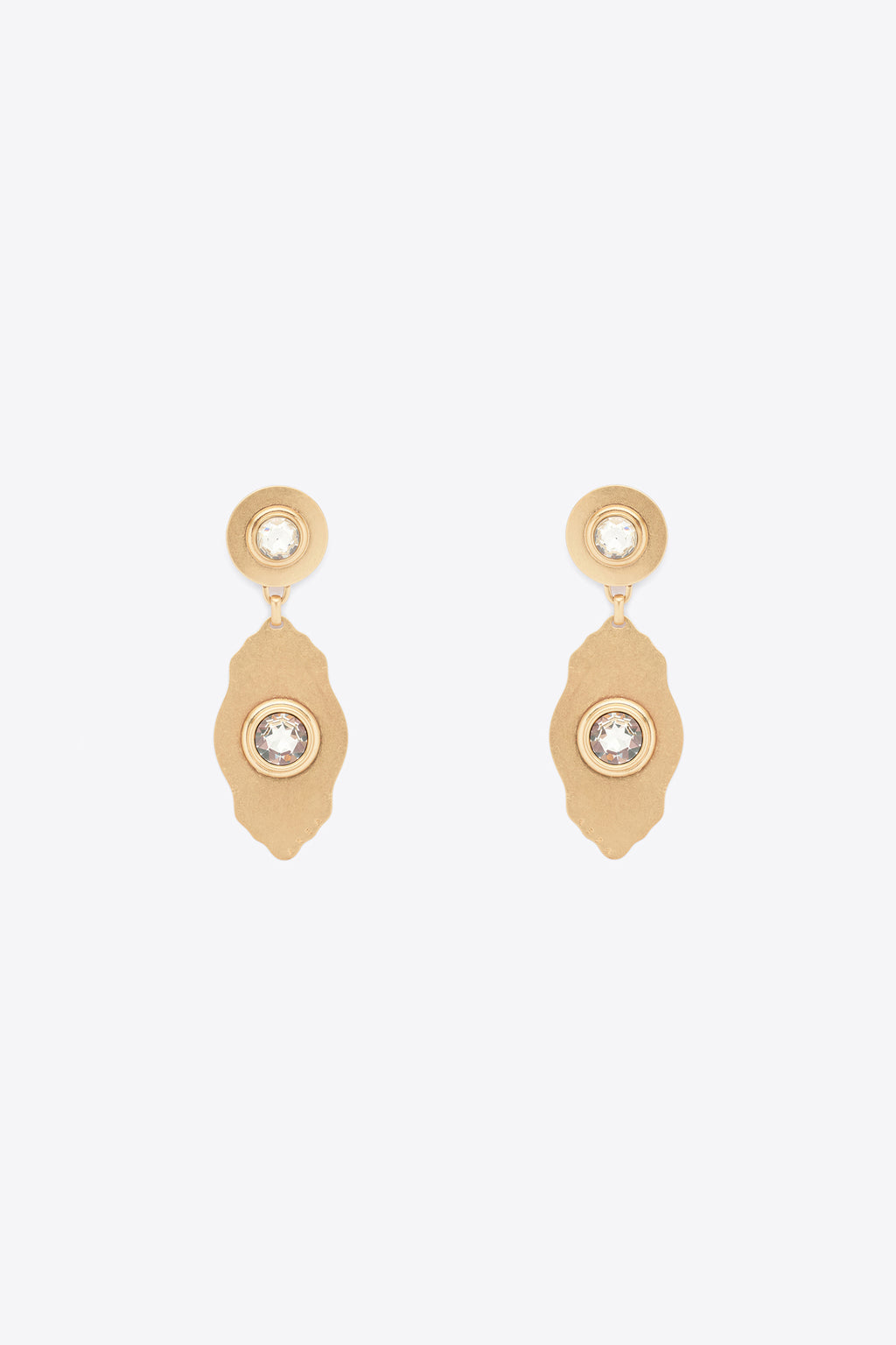 Plate Drop Earrings