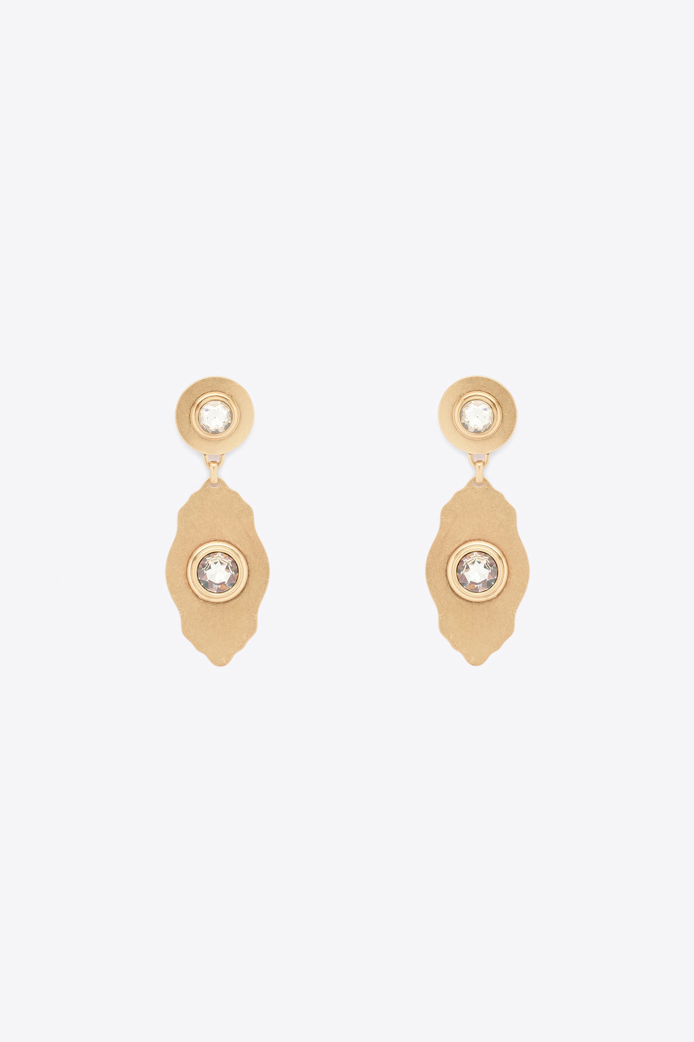 Plate Drop Earrings