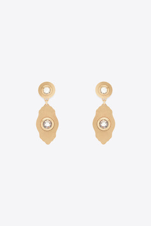 Plate Drop Earrings