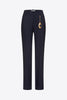 Chain Plate Straight Leg Trouser