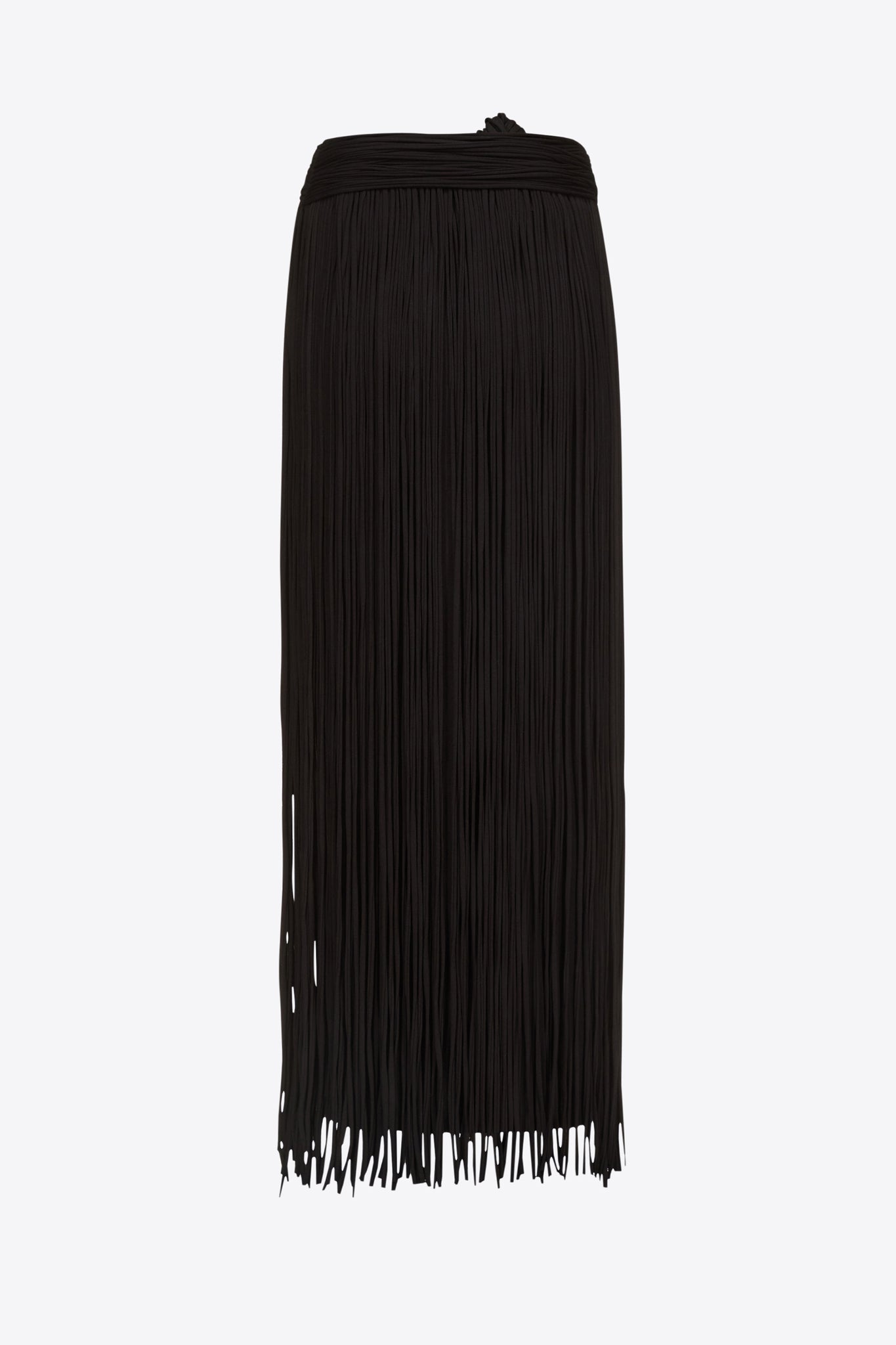 Fringe Midi Skirt