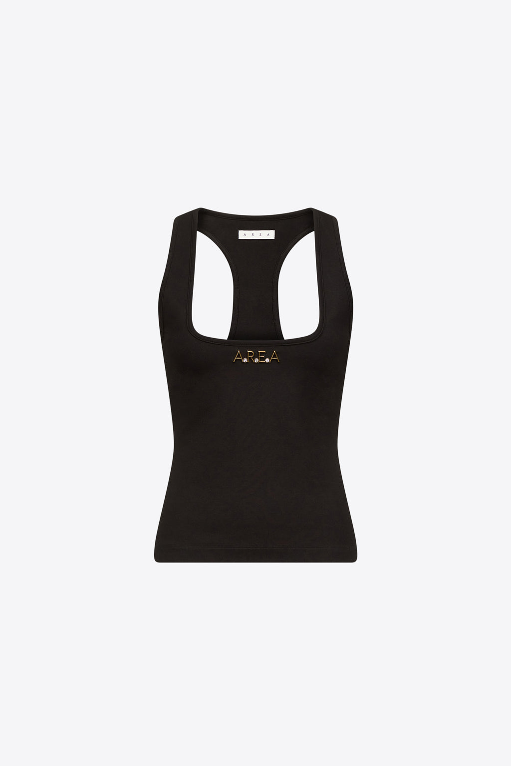 'AREA' Nameplate Racerback Tank Top