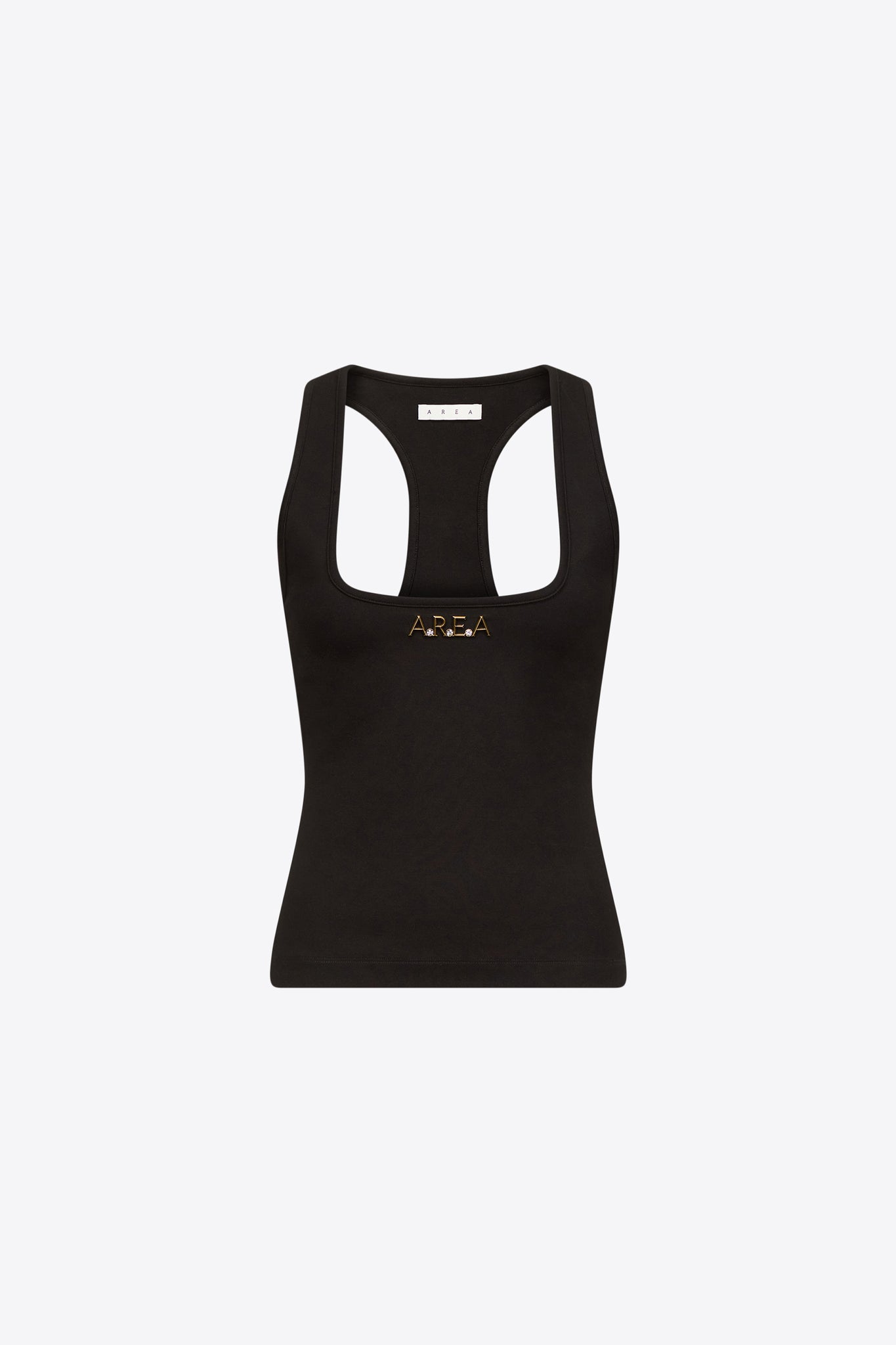 'AREA' Nameplate Racerback Tank Top