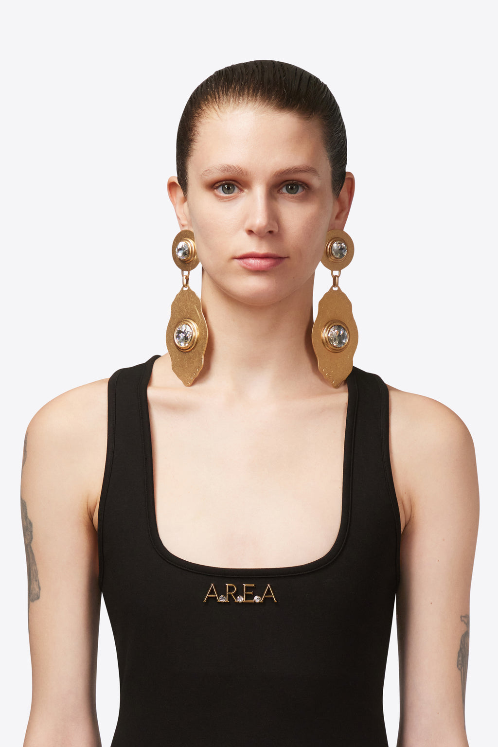 Plate Drop Earrings