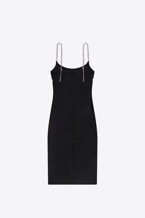 Colorblock Lily Flower Midi Dress
