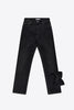 Denim Bow Straight Leg Jean
