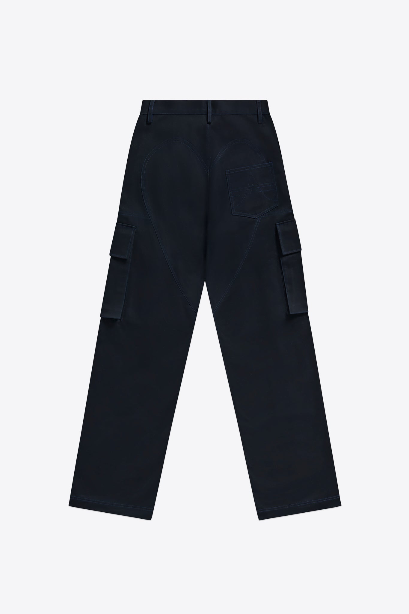 Embroidered Flower Cargo Pant