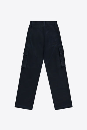 Embroidered Flower Cargo Pant