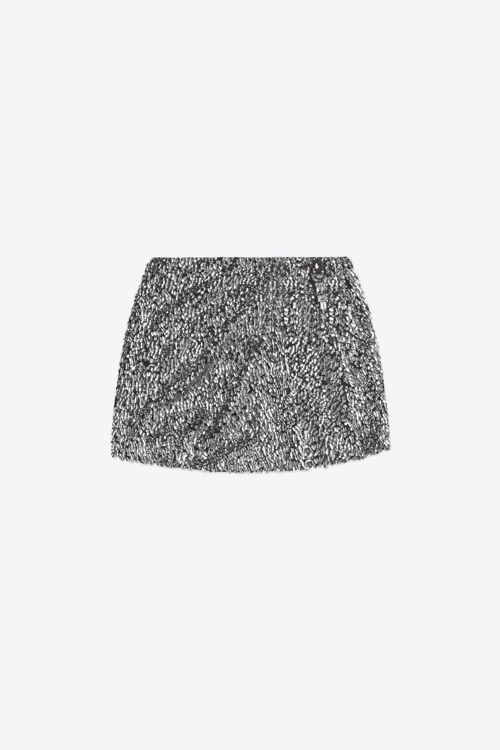 Crystal Cluster Sequin Mini Skirt