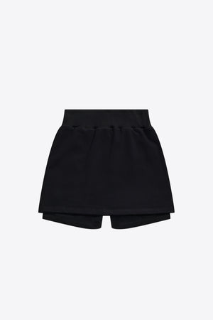 Crystal Cluster Cutout Mini Sweat Skort
