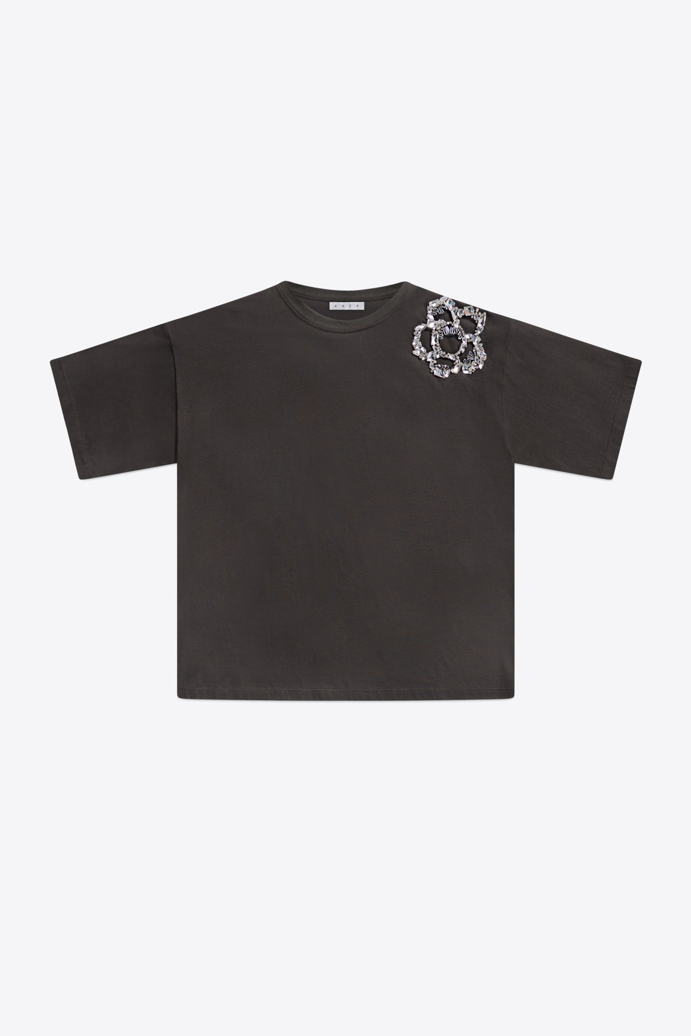 Crystal Cluster Flower T-Shirt