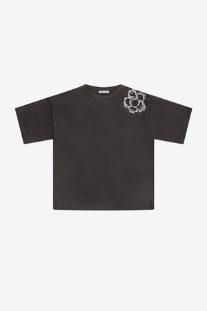 Crystal Cluster Flower T-Shirt