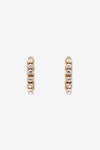 Small Crystal Hoop Earrings