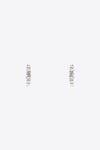 Small Crystal Hoop Earrings