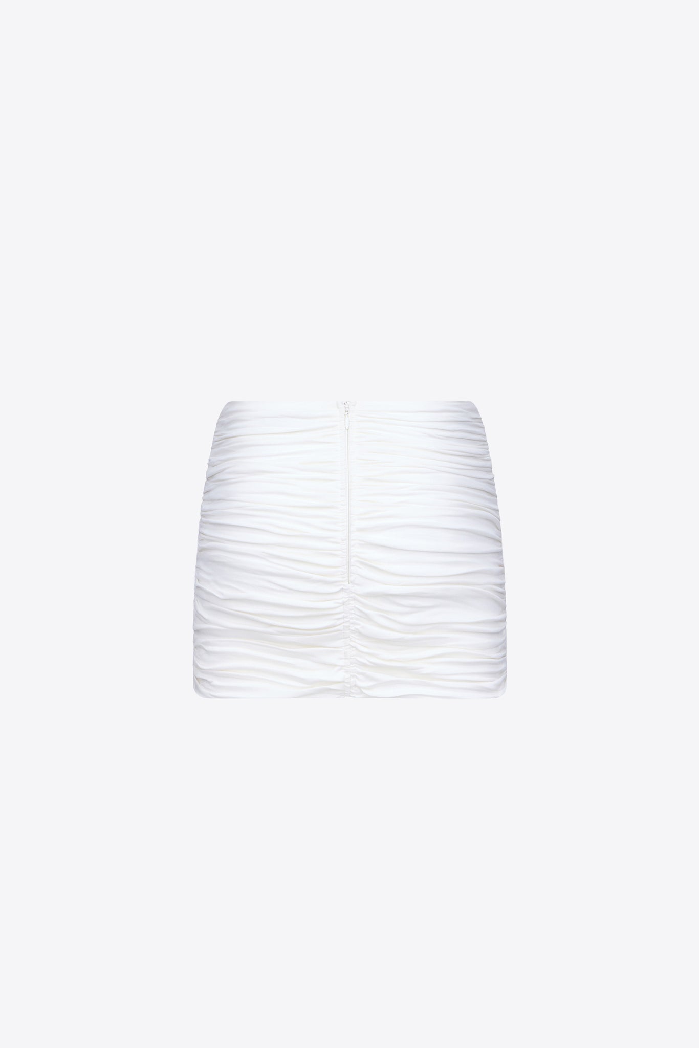 Heart Ruched Mini Skirt