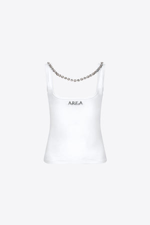 'AREA' Nameplate Tank Top