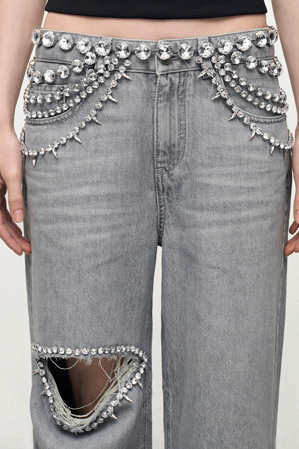 Crystal Multi Layer Belt